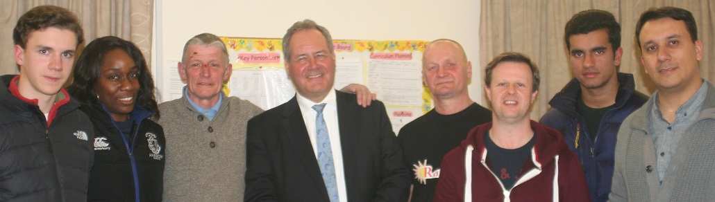 MP talks with some of Harrow’s rough sleepers